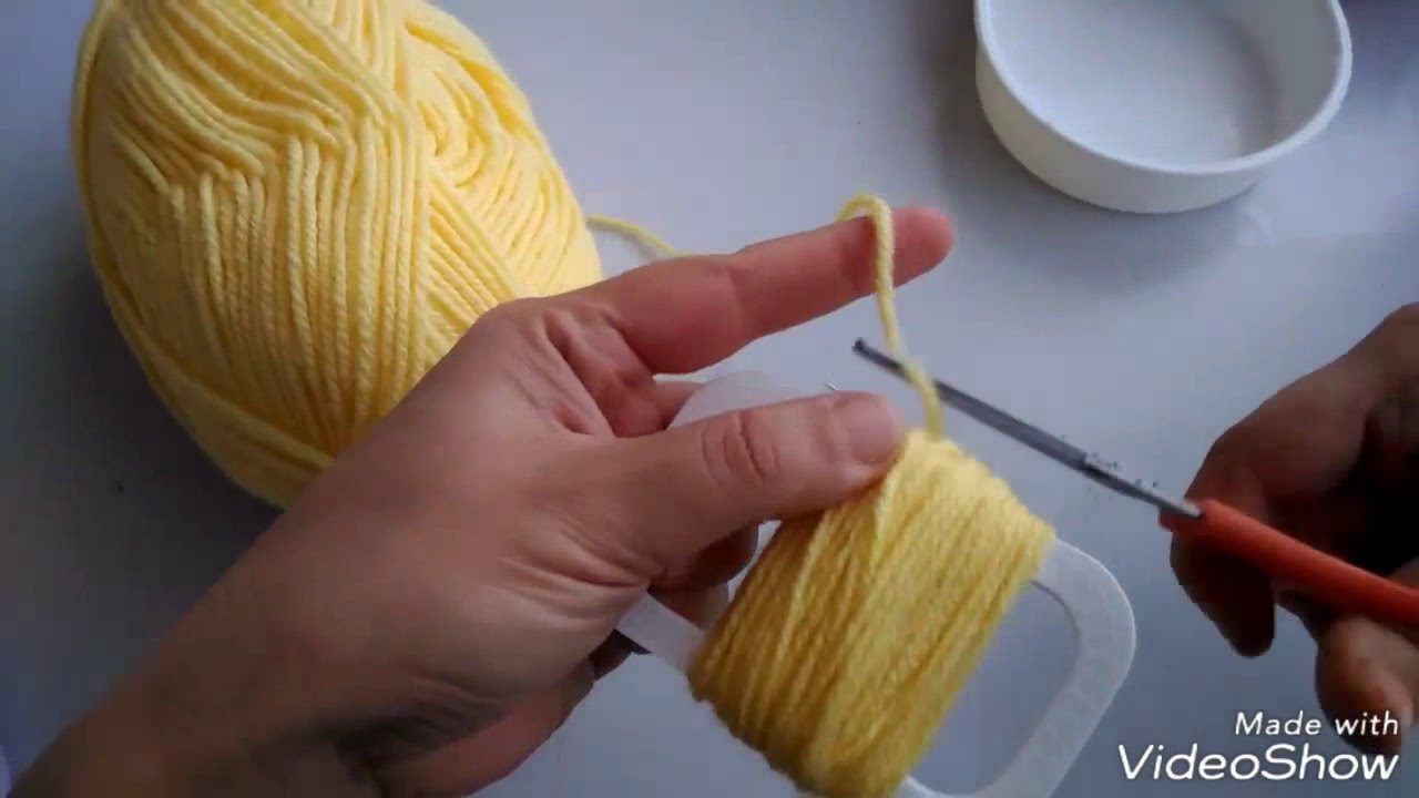 En kolay ponpon yapımı