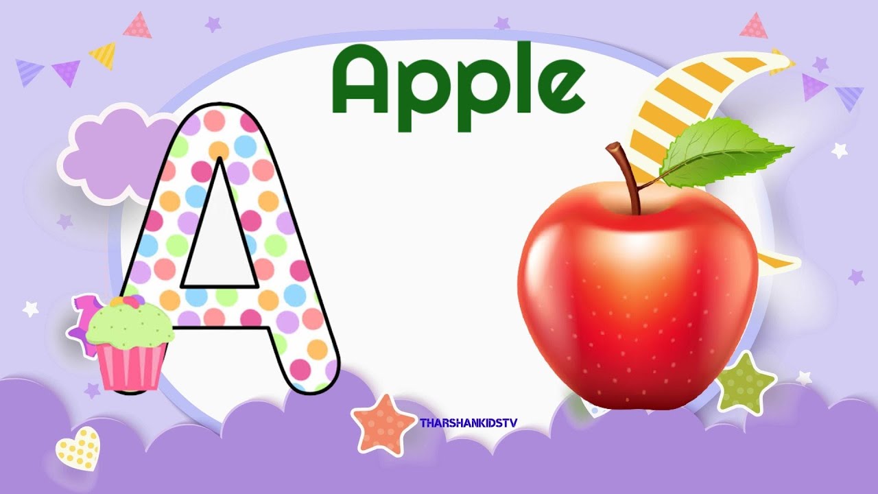 Phonic song alphabet videos atozvideo abcd video abc video atoz aforapple bforball tharshankidstv