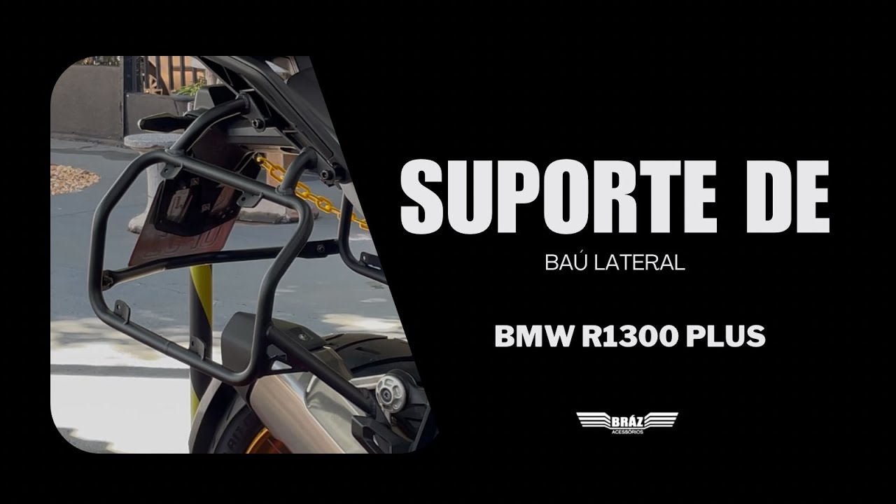 Suporte para bauleto lateral para BMW R1300GS com bagageiro plástico
