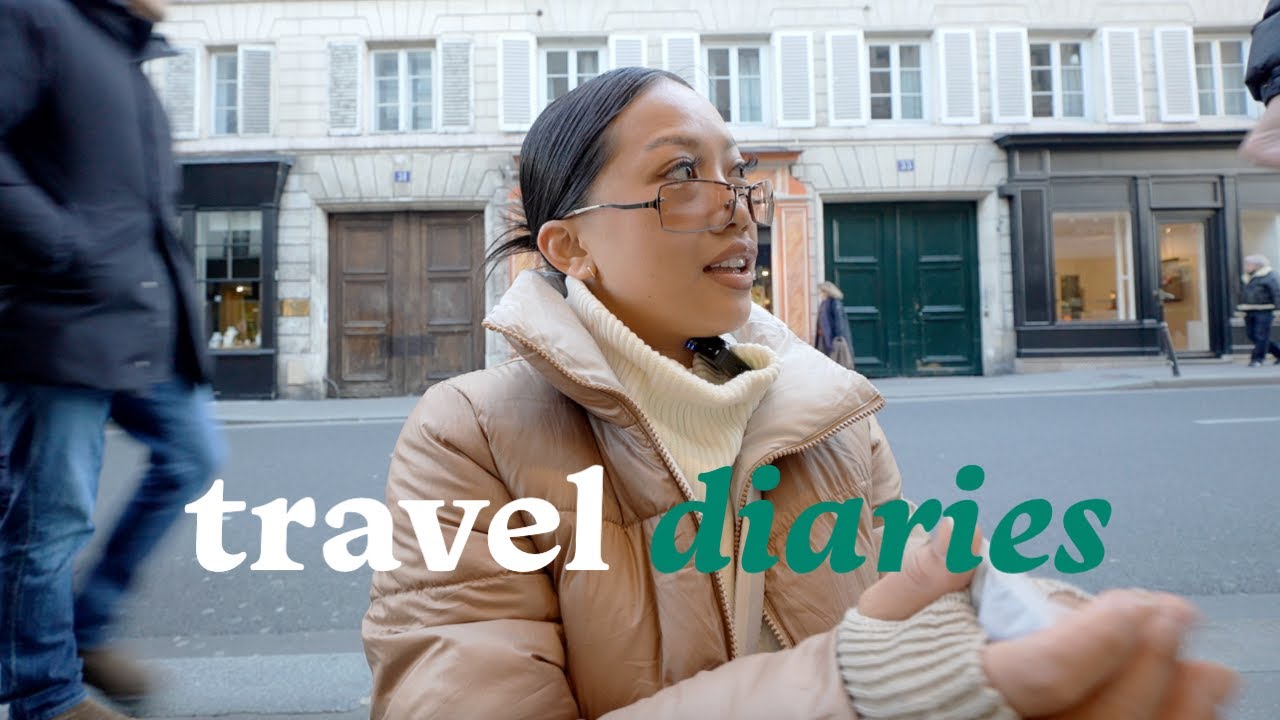 48 hours in Paris 🥐 | Parisian mornings in our hotel, the Louvre at night, cafe hopping in Le Marais