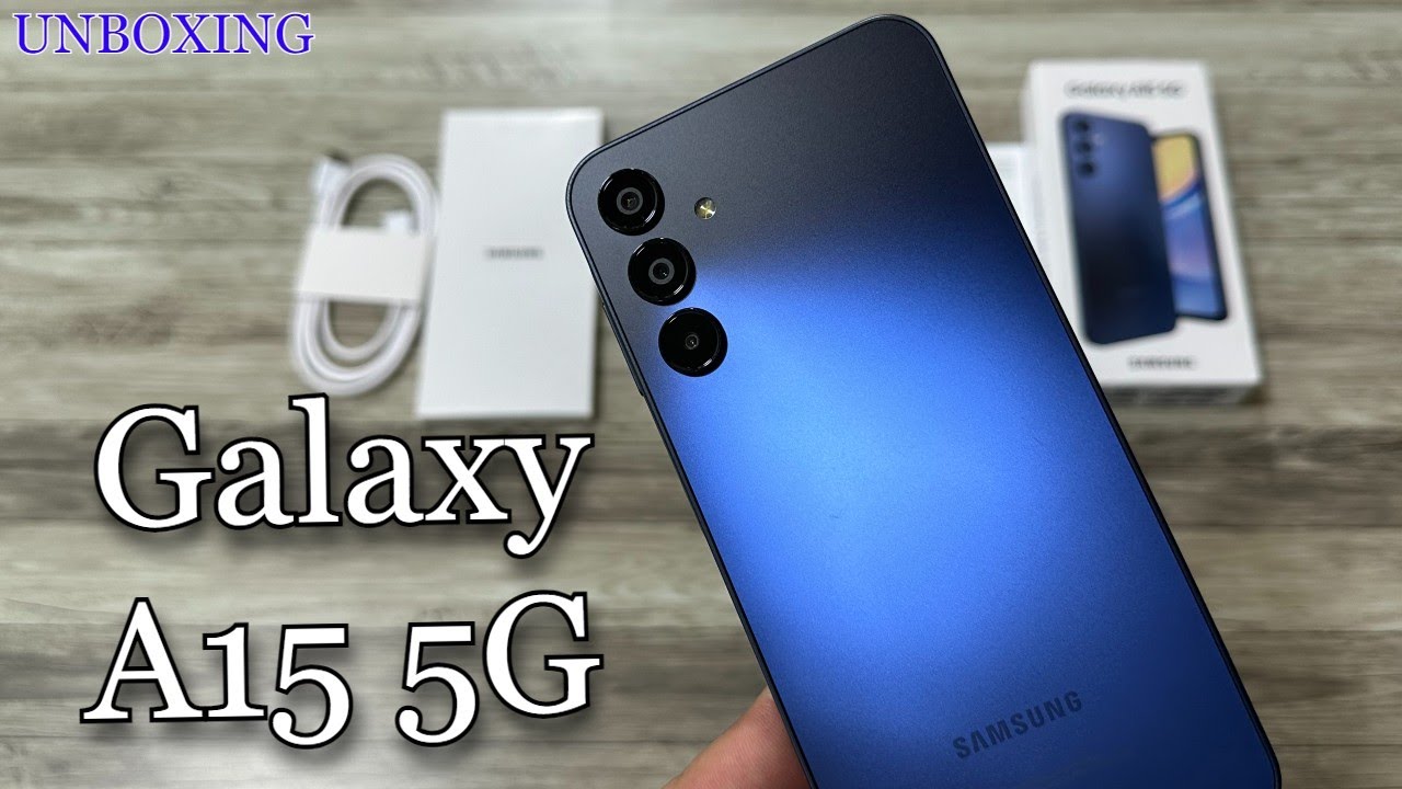 Samsung Galaxy A15 5G │ Unboxing y primeras impresiones