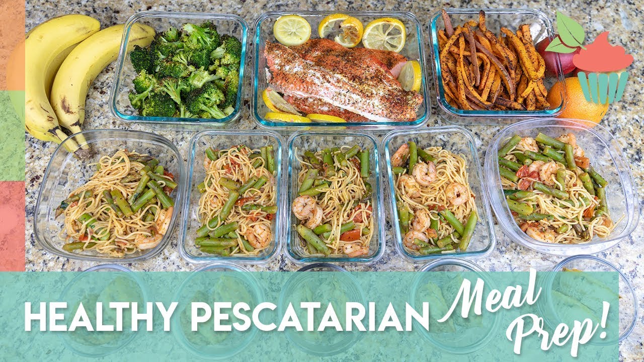 Healthy Pescatarian Meal Prep - Seafood! | Meal Prep Series!