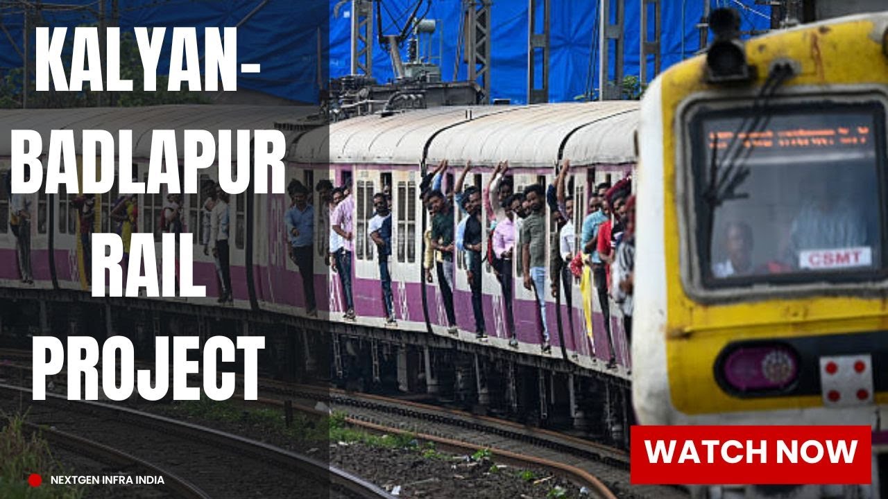 🚆 Kalyan&ndash;Badlapur Rail Project: Boosting Suburban Connectivity 🚉 #KalyanBadlapurRail