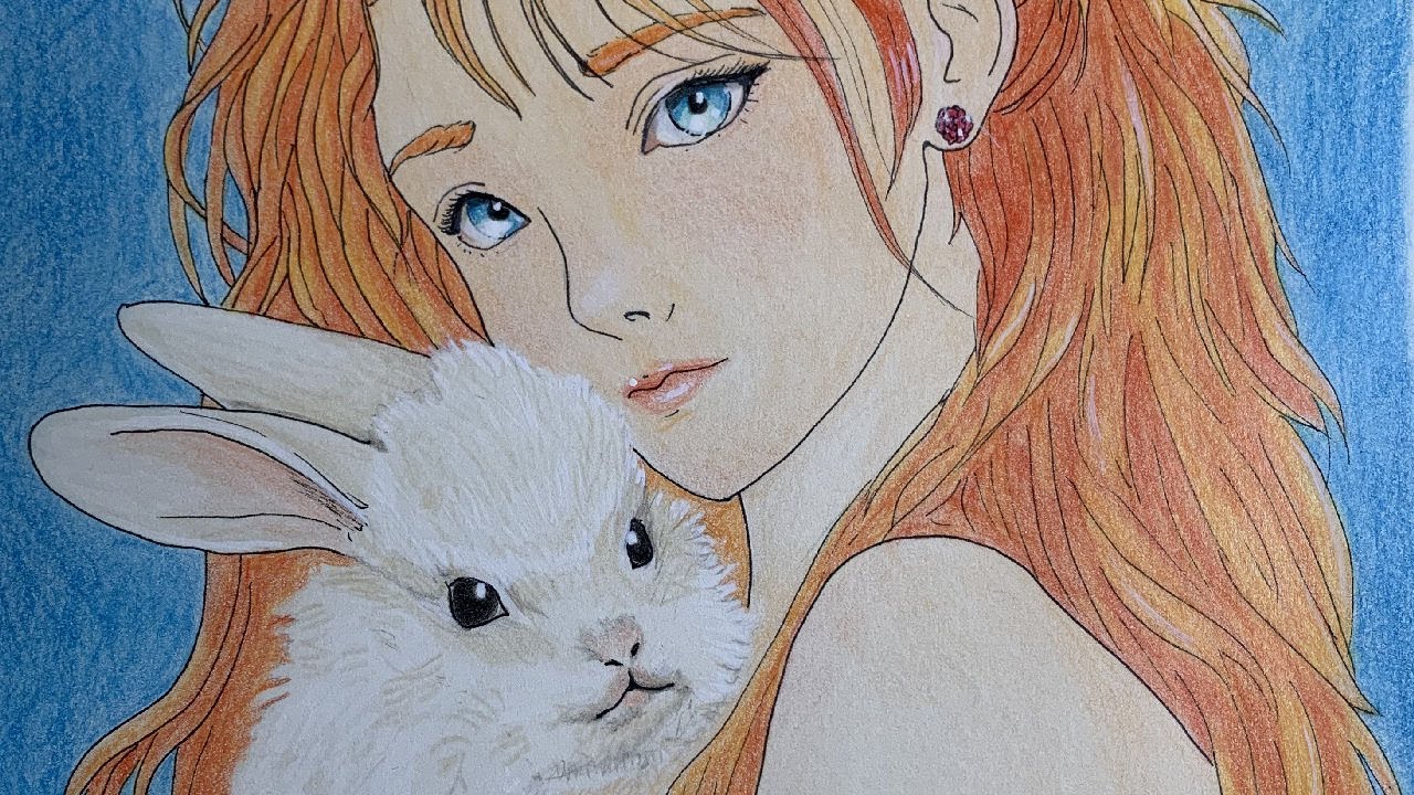 🐇✨🌱 Le lapin d Asuka - FANORIA - ASMR - Draw & Music 💖