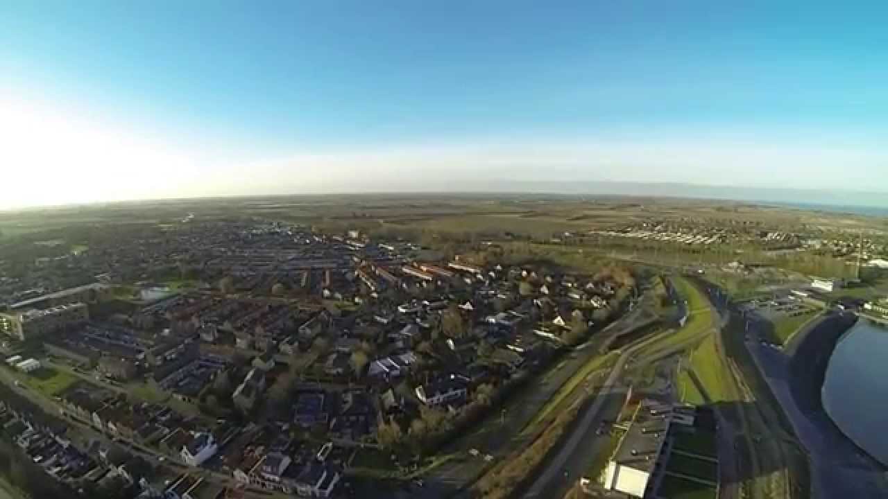 Breskens vanuit de lucht - First flight DJI Phantom 2 @ Breskens (zeeland - nederland - Europe) NL