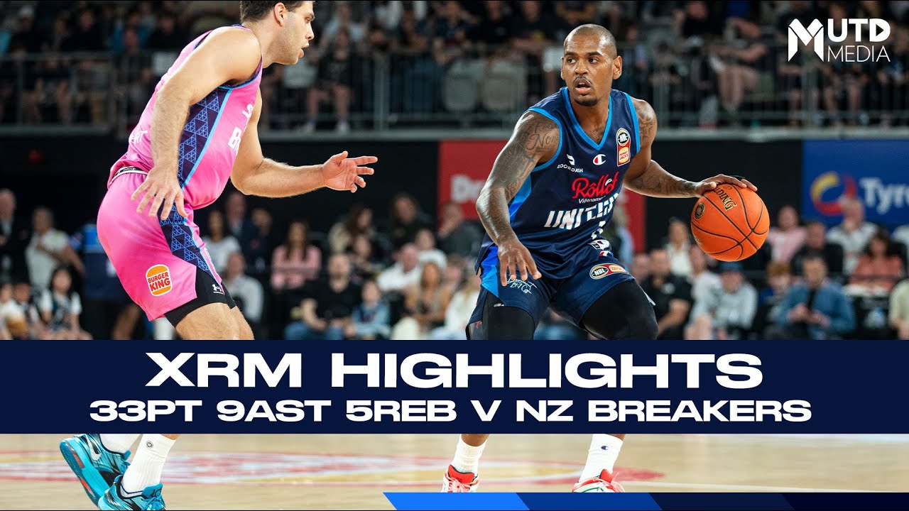 Xavier Rathan-Mayes Highlights: 33pts 9ast 5reb v Breakers