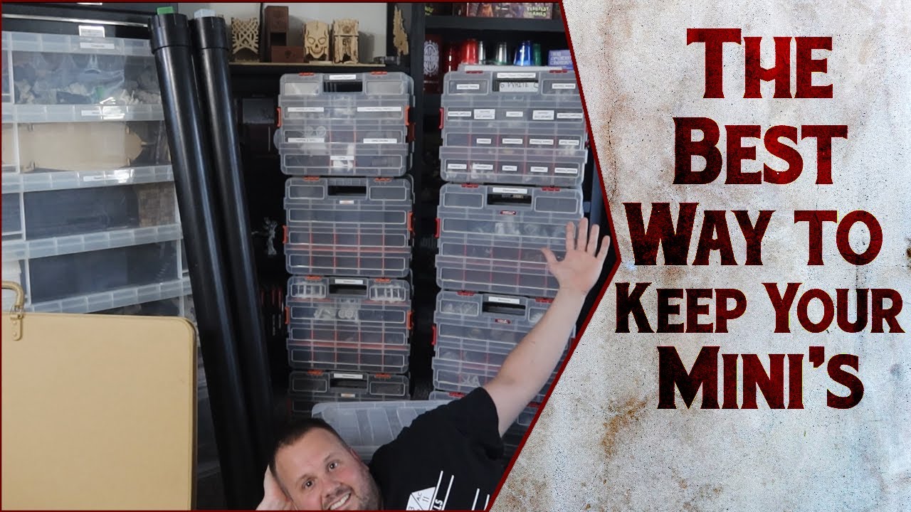 Keep Your Miniatures Safe, Storage Solutions for Mini's