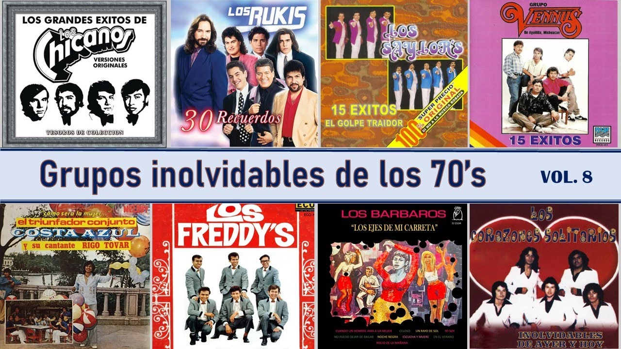Grupos inolvidables de los 70's Vol. 8