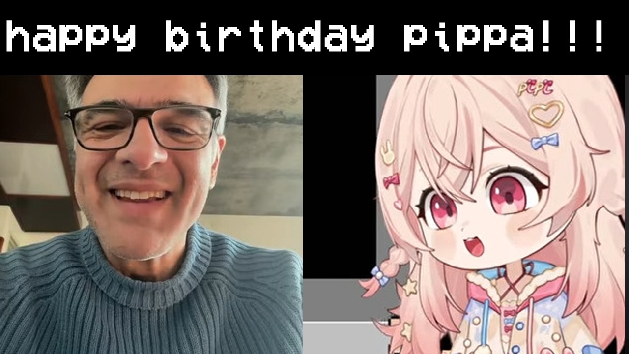 the glowies showed up to pippa's birthday