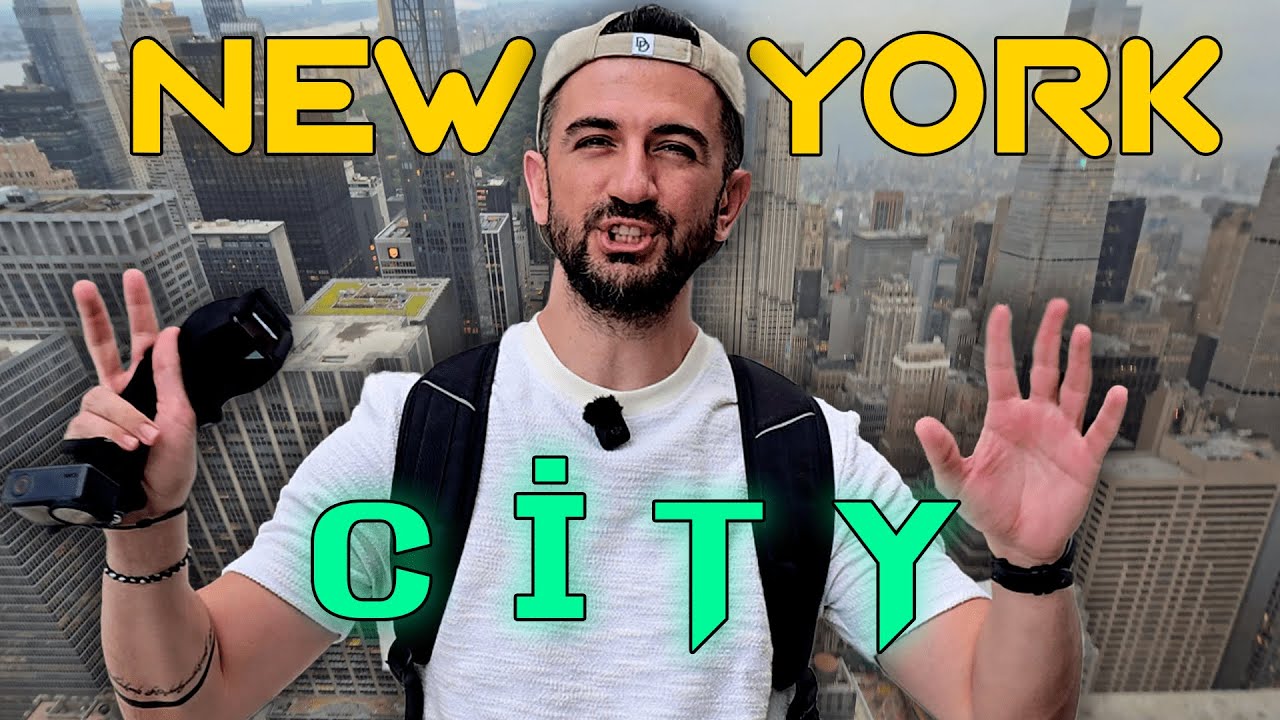 Amerika'nın Uyumayan Şehri - New York City Vlog