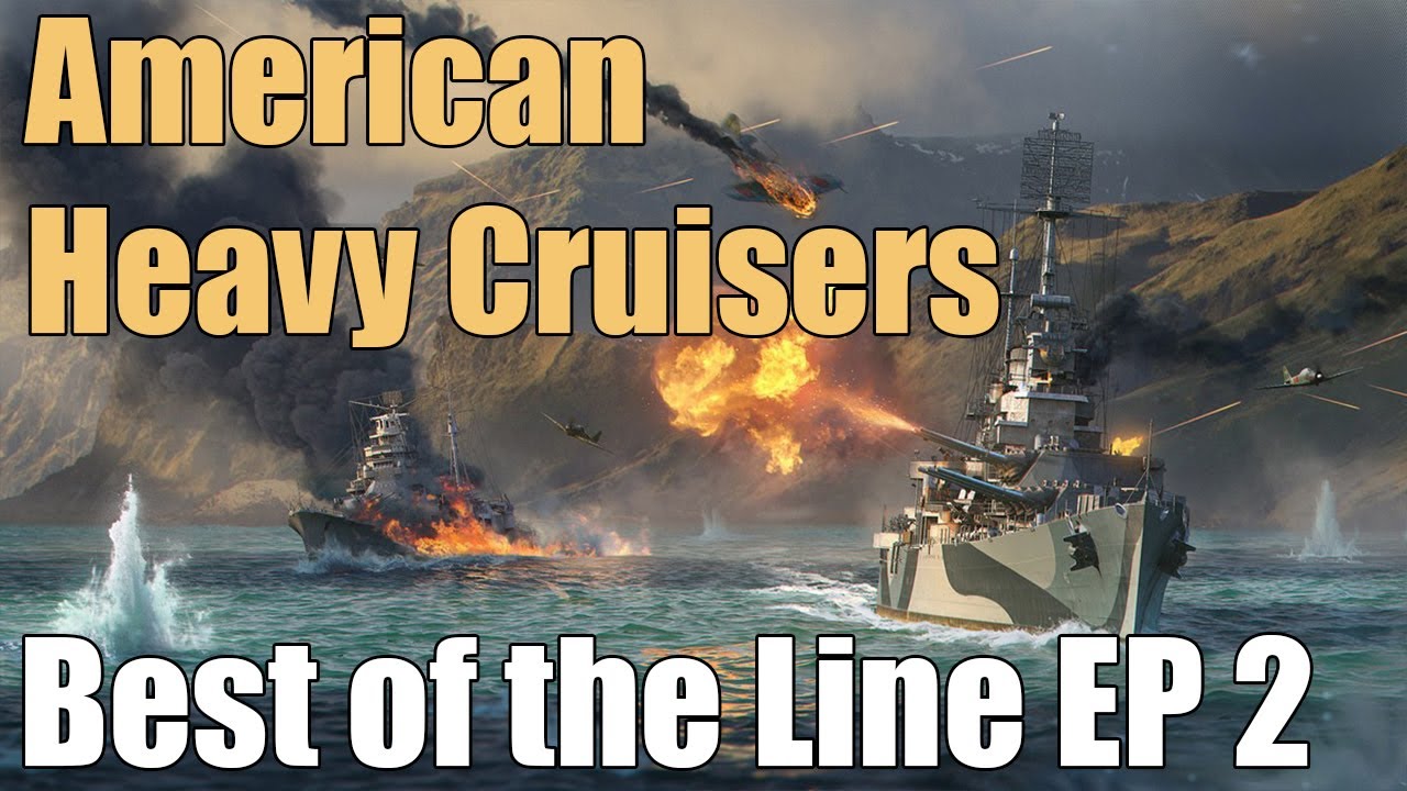 The BEST American Heavy Cruisers in World of Warships Legends : Best of the Line Episode 2