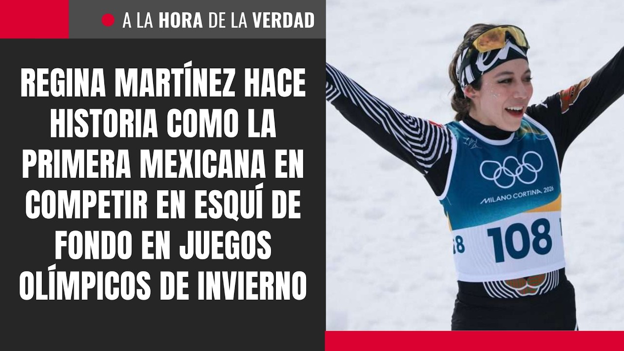 Regina Martínez primera mexicana en competir en esquí de fondo en Juegos Olímpicos de Invierno