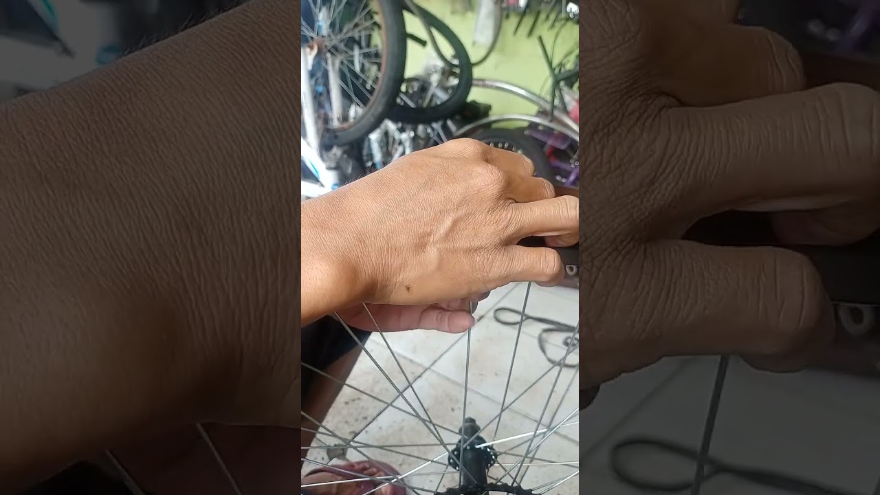 Cara bongkar pasang jari-jari sepeda dengan cepat dan mudah