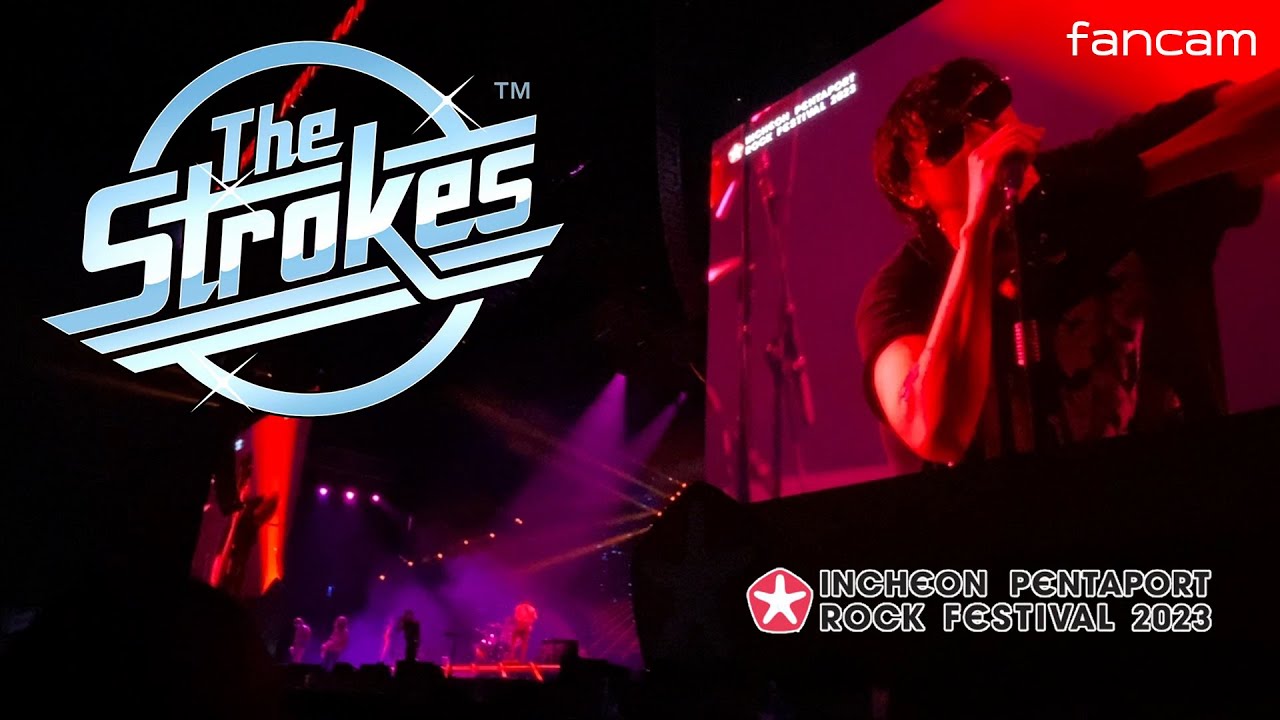 [팬캠] THE STROKES(더 스트록스) FULL LIVE (2023.08.05. Songdo Moonlight Park, Pentaport Rock Festival 2023)