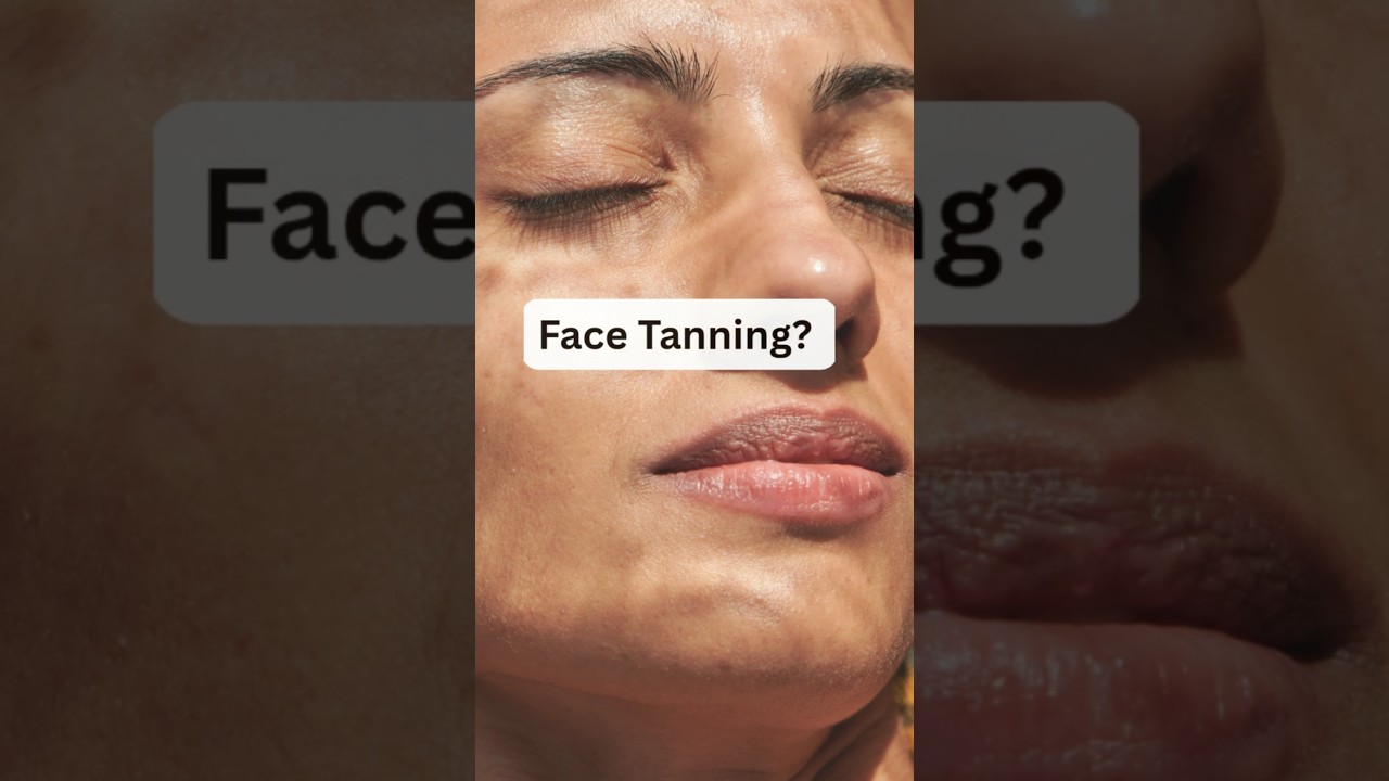 face tanning/ skincare routine for tanning / skincare for darkspots/ skincare for glowing skin