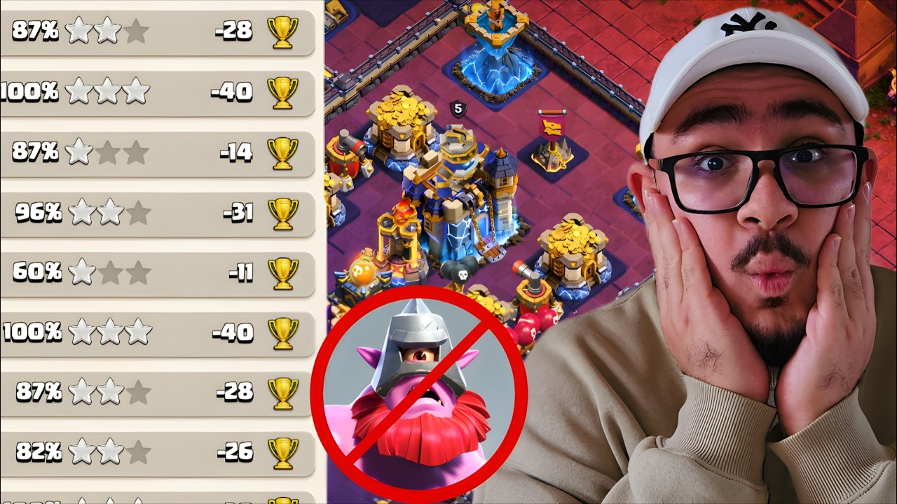 Эта база для TH18 РАЗНОСИТ в пух и прах текущие базы для прокачки (Clash of Clans).