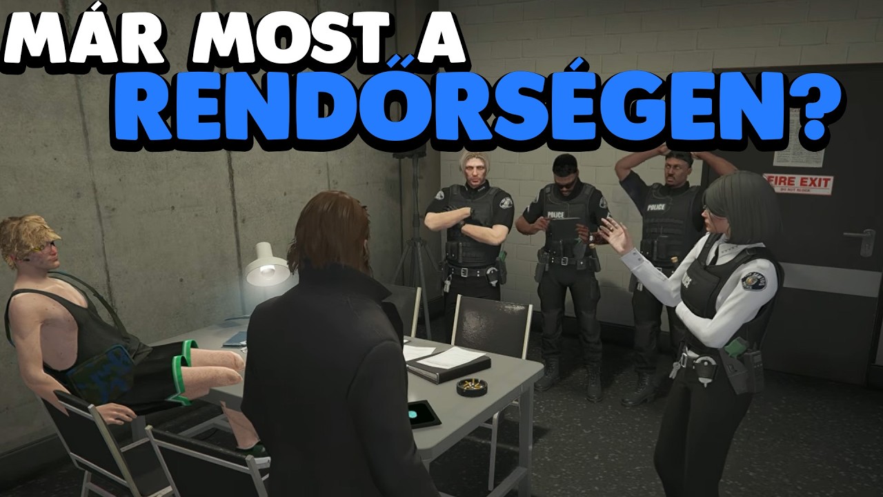 Hogyan kerültünk már most a RENDŐRSÉGRE? - GTA RP 03.05