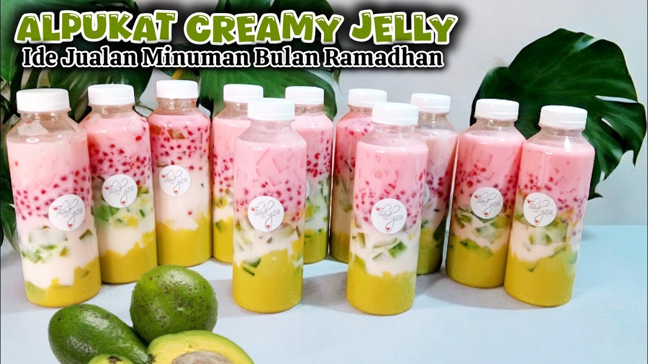 JADI INCARAN SAAT BULAN PUASA‼️ ALPUKAT CREAMY JELLY || IDE JUALAN BULAN PUASA