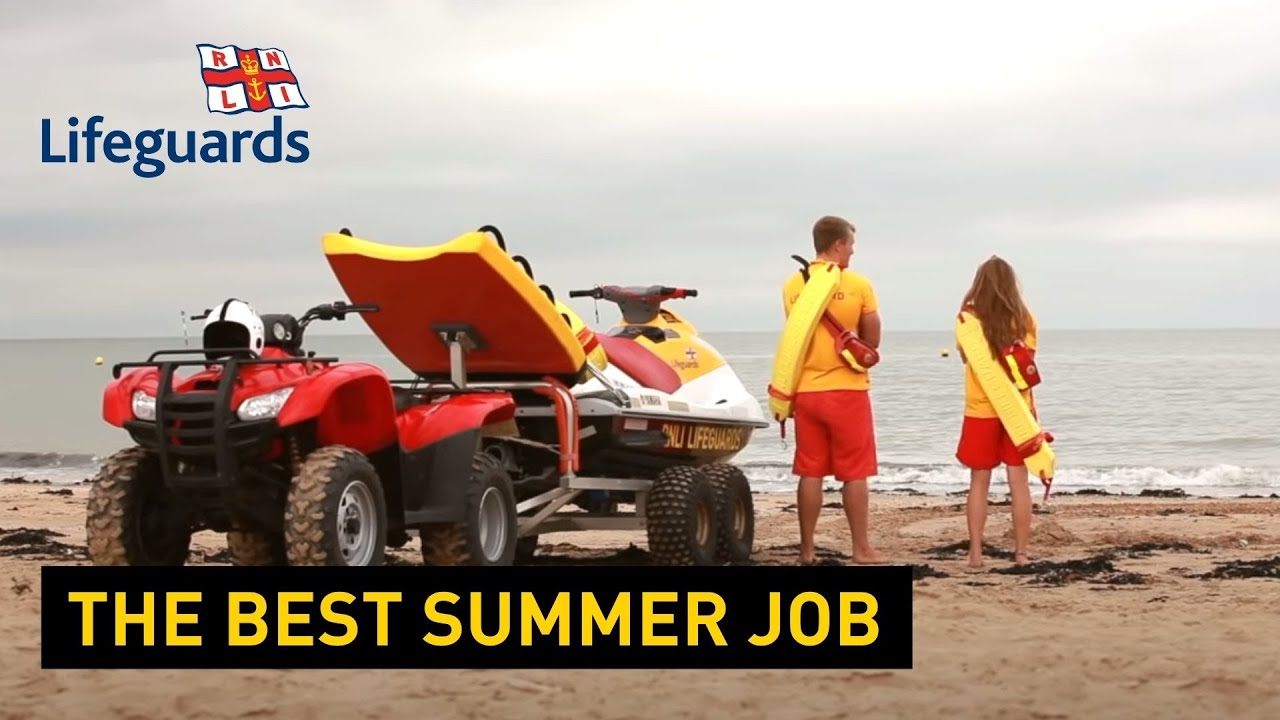 Britain's best summer job - what's it like being a lifeguard?