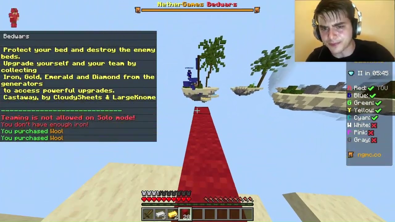 Bedwars after decades :) | NG BW | Duniya Game8013
