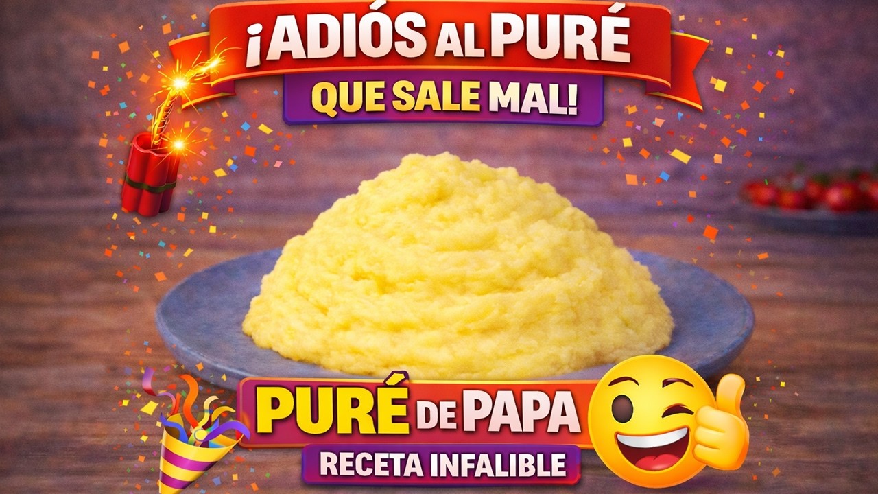 🔥El MEJOR PURÉ de PAPA Cremoso, Perfecto y RÁPIDO 🕰️