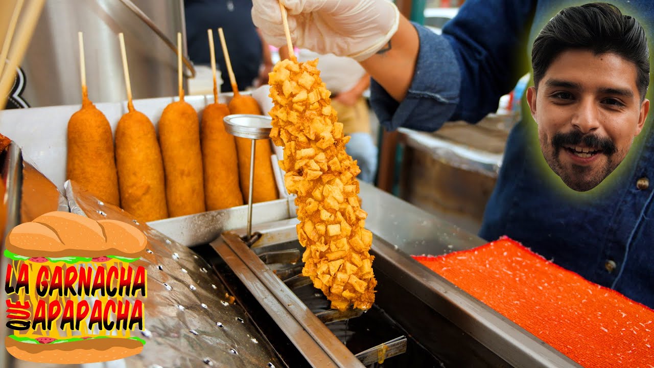 La COMIDA CALLEJERA COREANA más CHILANGA | La garnacha que apapacha