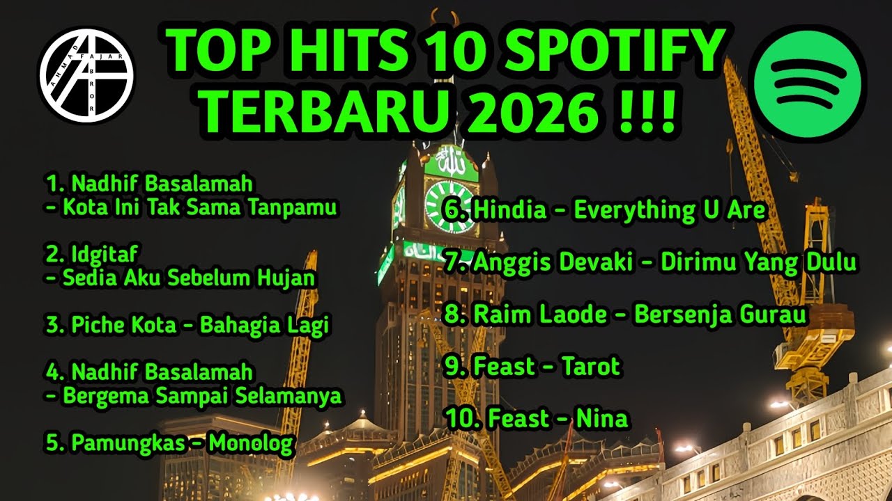 TOP SPOTIFY 2026 INDONESIA