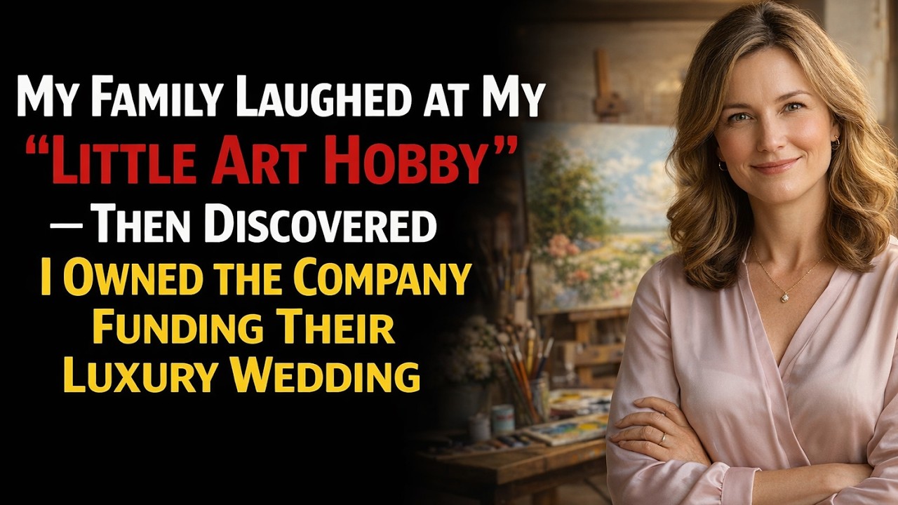 My Family Laughed at My “Little Art Hobby” —Then Discovered I Owned the Company Funding Their Luxury