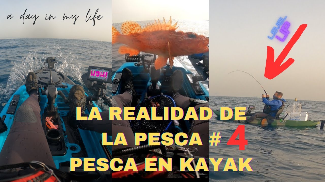 LA REALIDAD DE LA PESCA #4 PESCA EN KAYAK EN EL ESTRECHO DE GIBRALTAR #jigging #kayakfishing #kayak