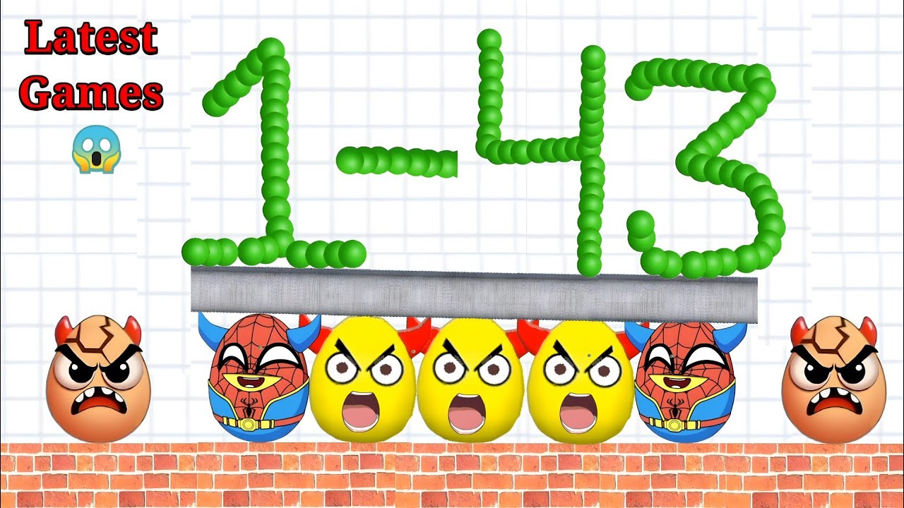 😂3×3 Games Challenges 👹 Draw To Smash 🆚 Imposter Choice 🆚 watermelon run 2048 Gameplay part 13