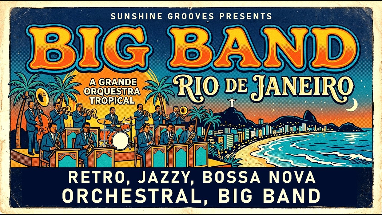 BIG BAND RIO | Old Money Brazil, Jazzy, Bossa Nova, Orchestral Playlist