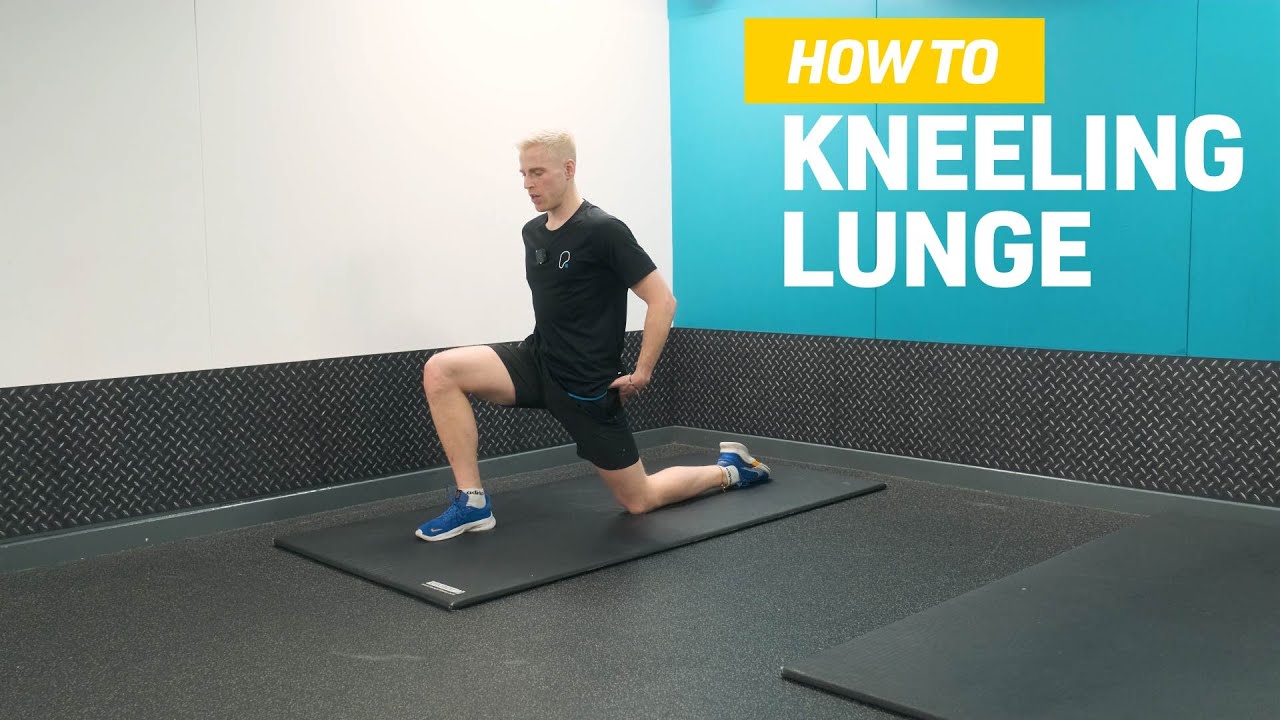 How To Do Kneeling Lunge (Hip Flexor Stretch)