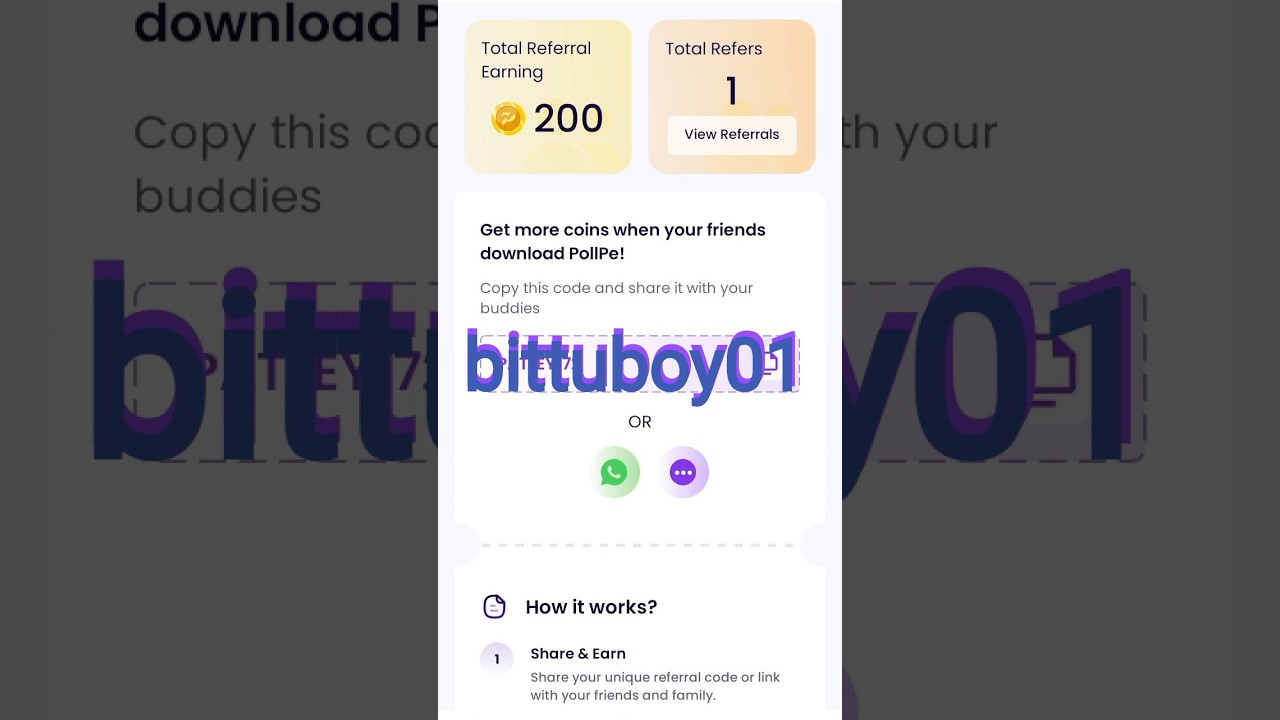 Pollpe app referral code ||   Pollpe app referral code