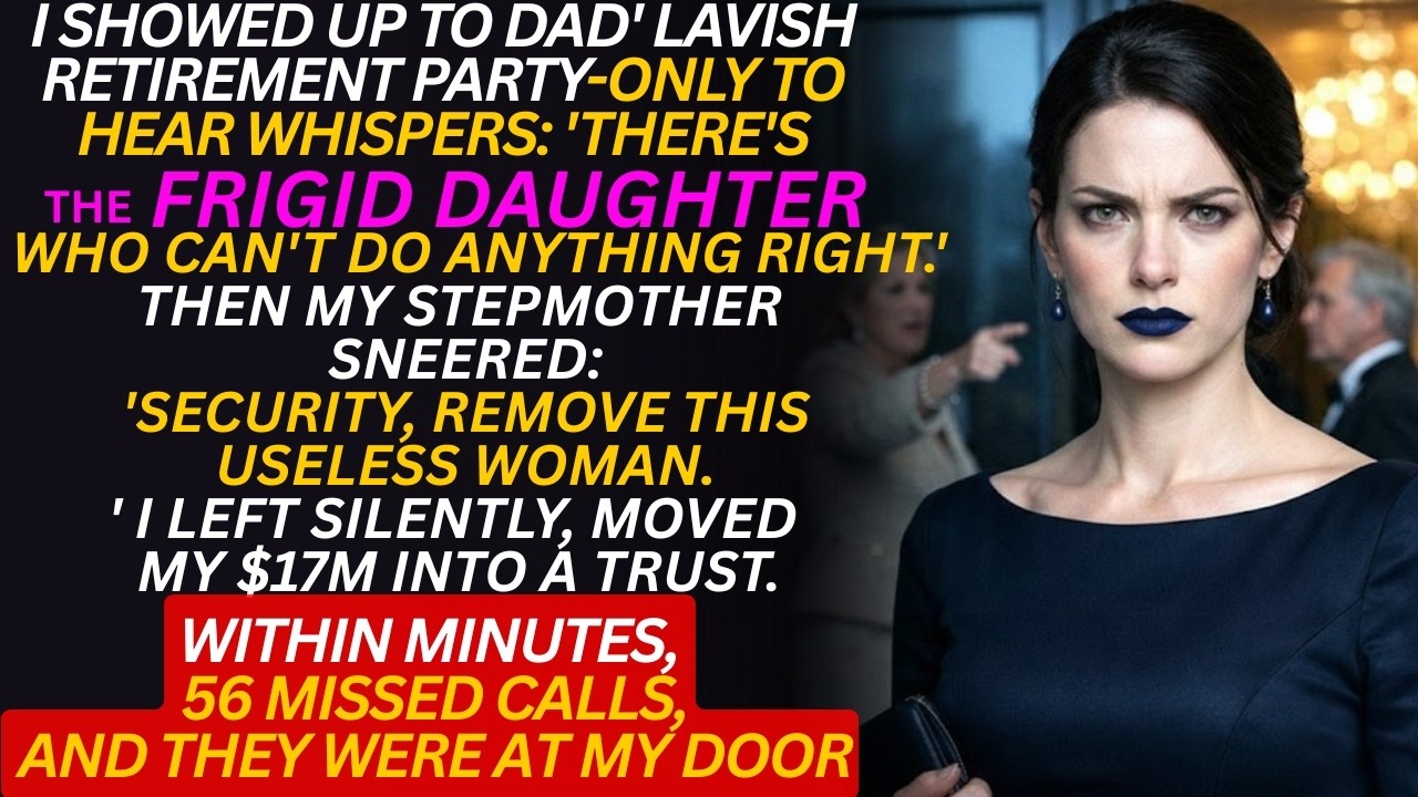 My Dad Called Me the Useless Daughter at His Retirement Party—My $17M Trust Said Otherwise