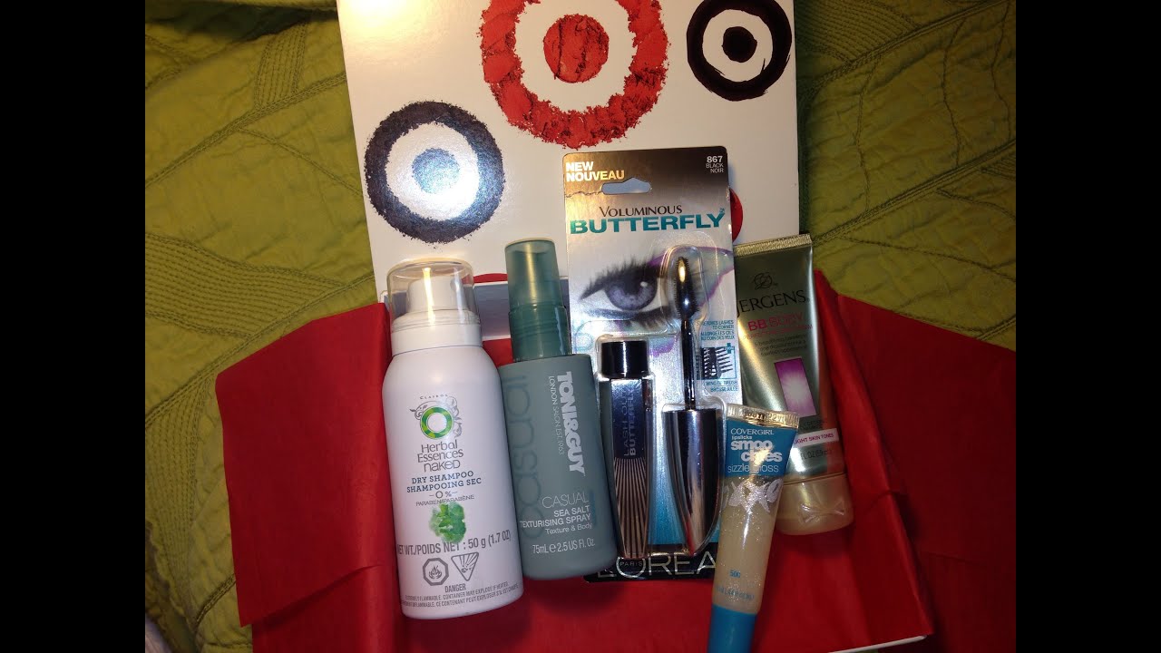 Образцы и обзоры весенней косметики Target Beauty Box 2014 года