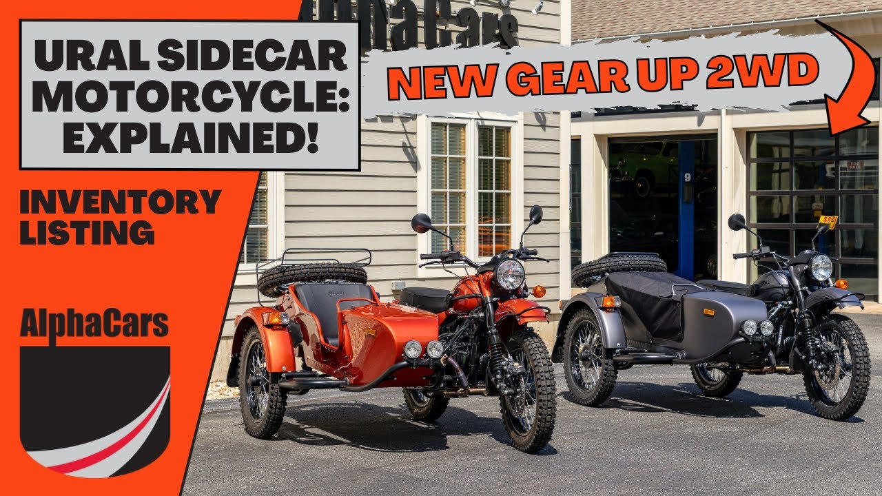 New Sidecar Motorcycles? Learn About The Latest 2WD Ural Gear Ups!