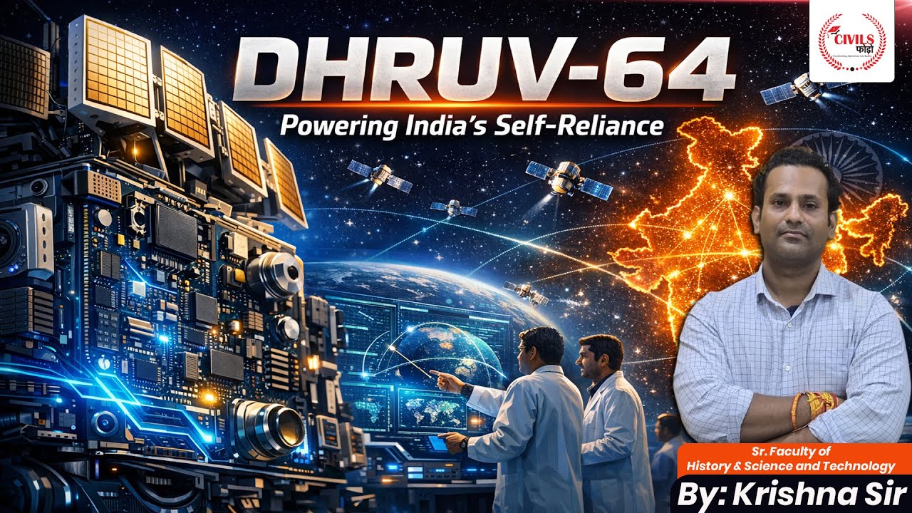DHRUV-64: India&rsquo;s Indigenous Processor | Powering India&rsquo;s Self-Reliant Semiconductor Mission | #UPSC