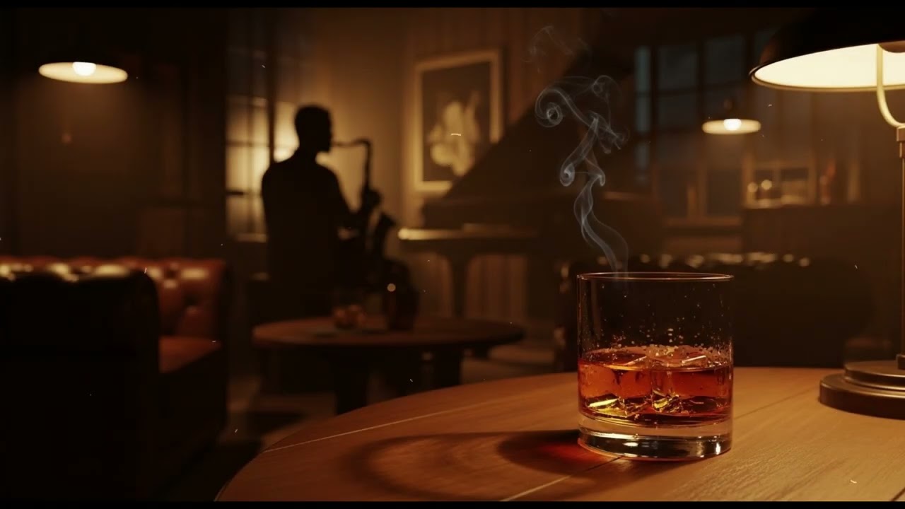 Smooth Whiskey Jazz Mix 🎶 Blues Lounge Music for Study & Evening Relax, Instrument Blues
