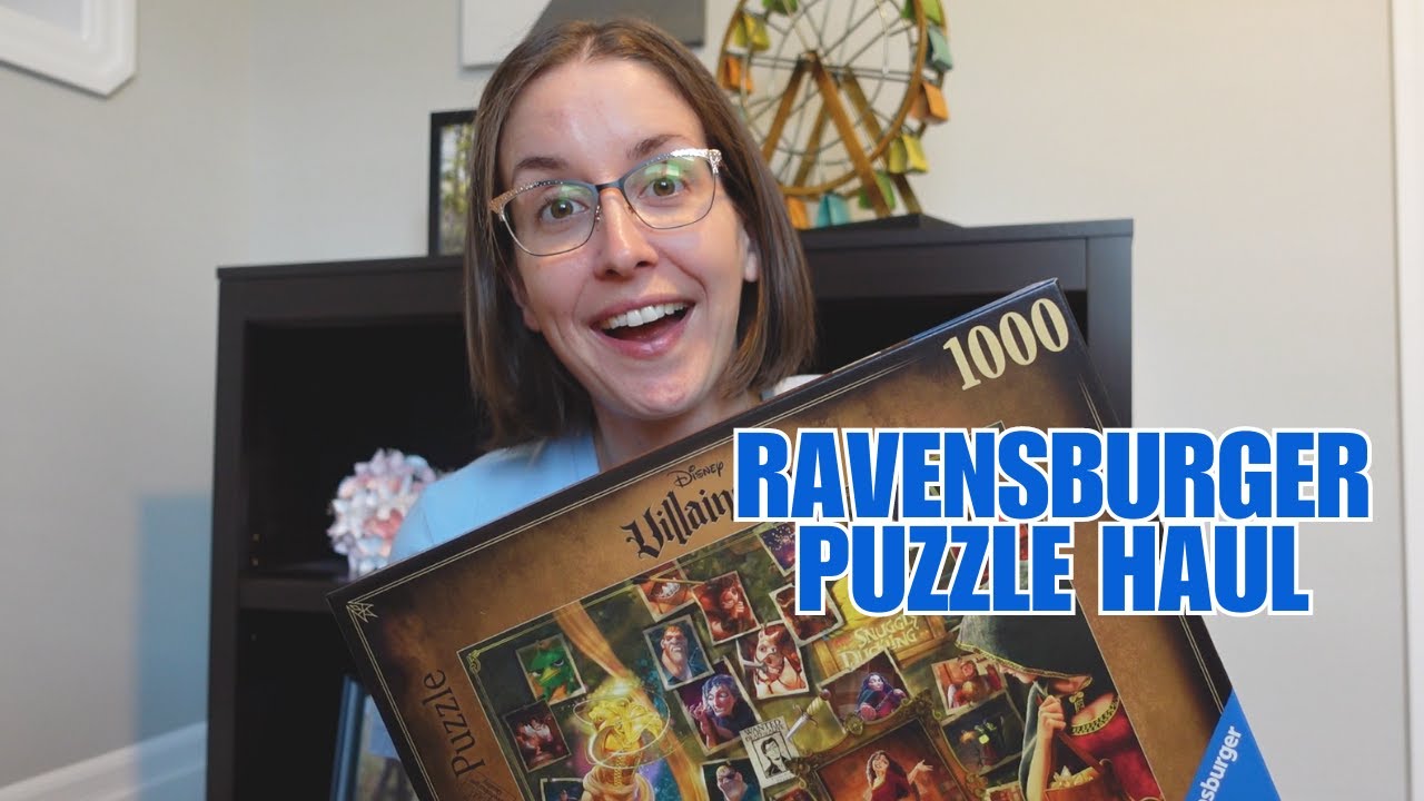 Epic Disney Puzzle Haul | Ravensburger Puzzles | Pin The World
