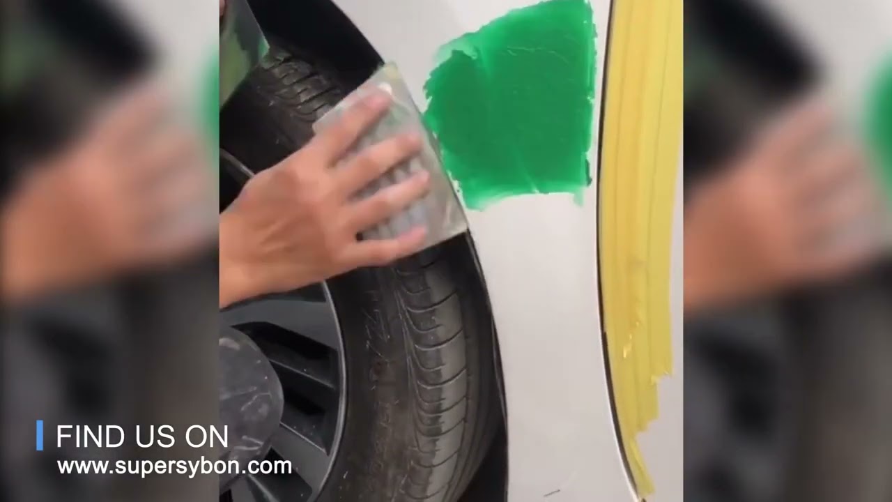 Car fiberglass putty is used to repair and fill in cracks, dents, and holes in car body panels.