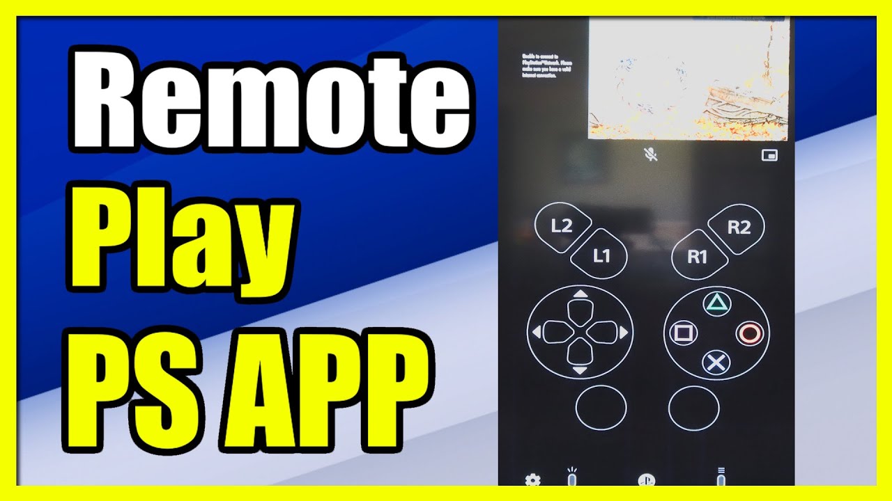 Как использовать Remote Play на телефоне с приложением PS App (игры для PS5 на телефоне)