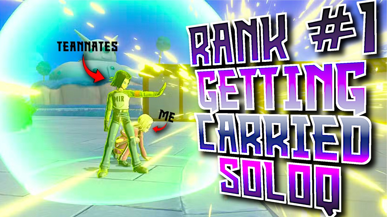 HOW TO PLAY FROM BEHIND IN SOLOQ AGAINST 4 STACKS! RANK #1 GETS CARRIED (Gekishin Squadra)