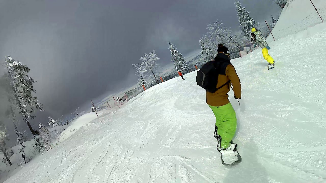 4k - Snowboarding in Romania -  Postavaru Snowboard Season 2019