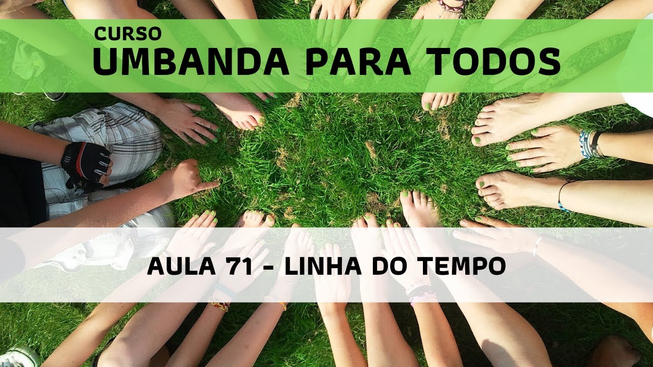 Umbanda para todos: Aula 71 - Linha do tempo