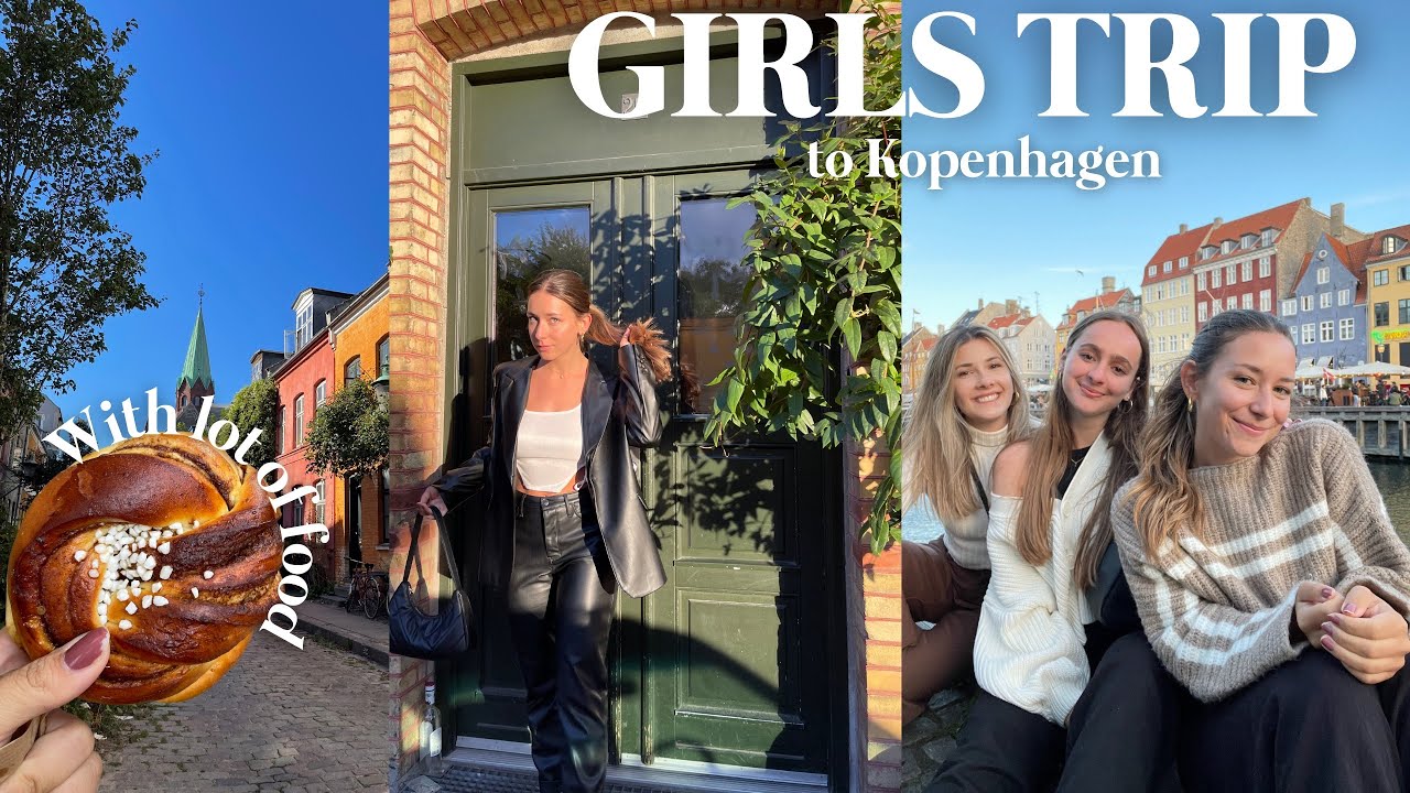 GIRLSTRIP TO KOPENHAGEN // Hostel Roomtour, fooddiary, follow us around, Zukunftspläne, fun talks