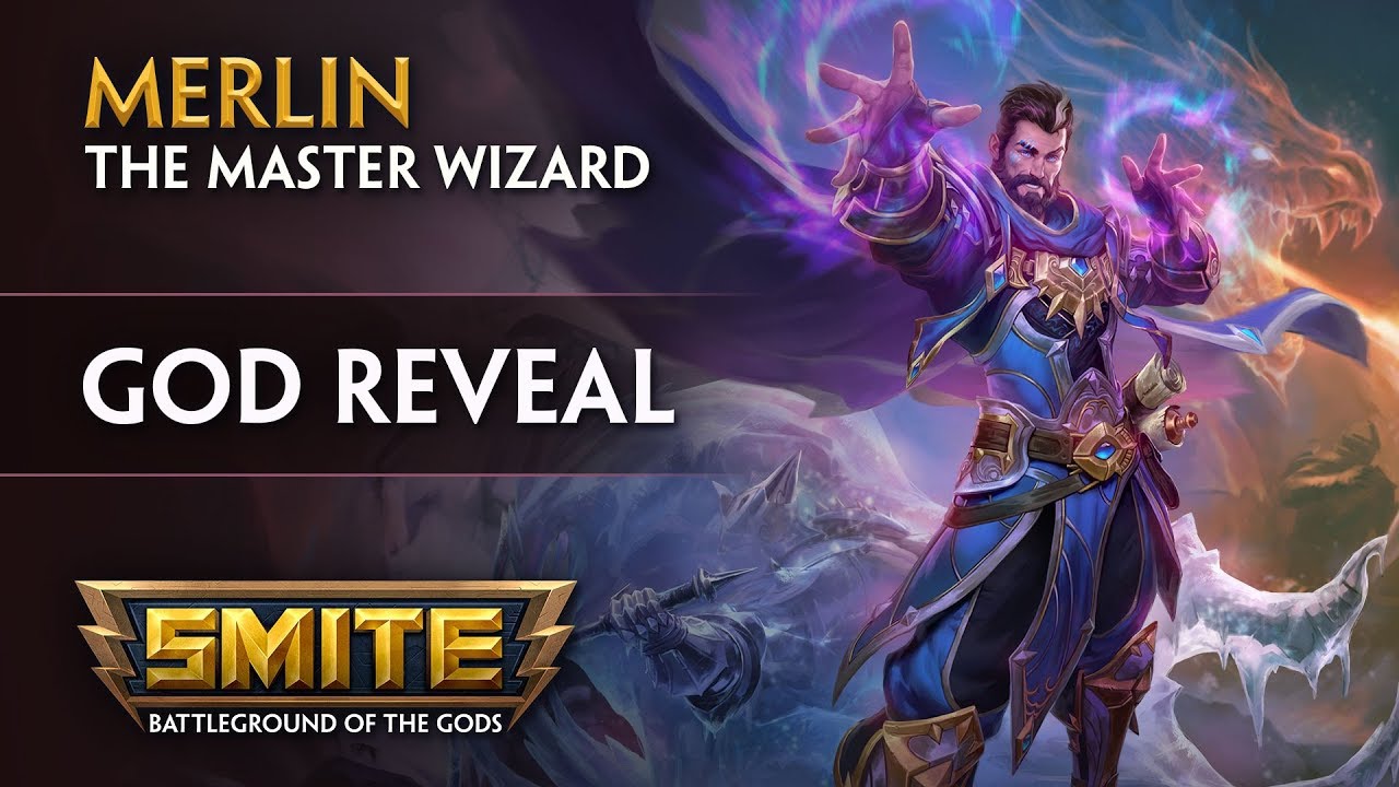SMITE — Откровение Бога — Мерлин, главный волшебник