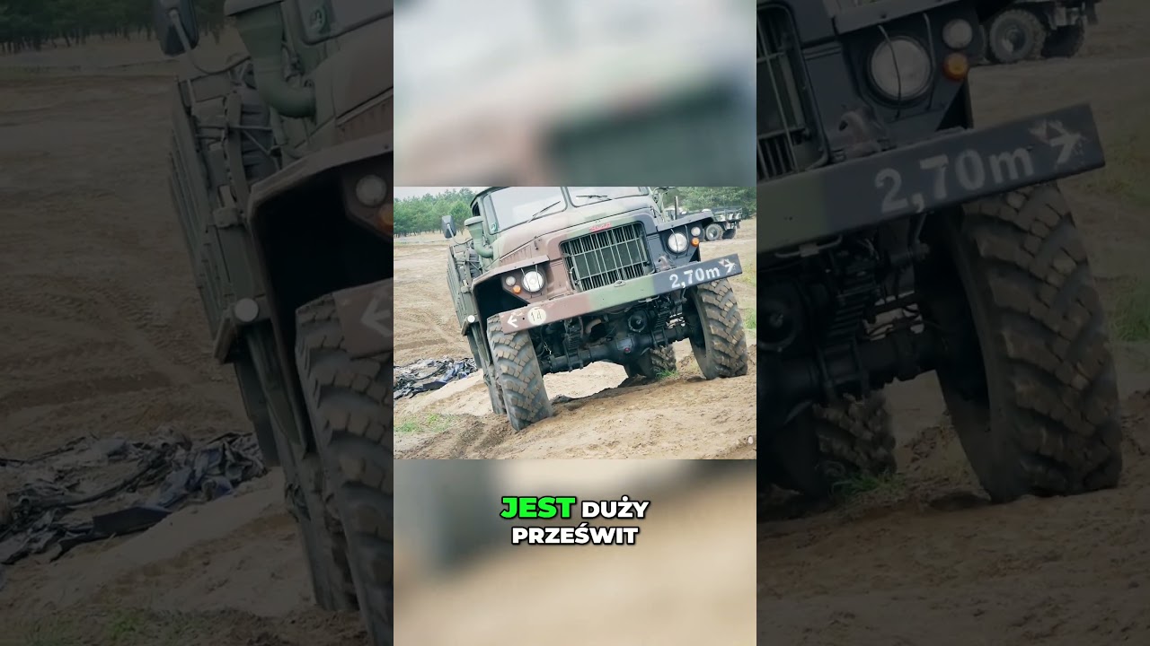 Niezawodna ciężar&oacute;wka do ciężkiego terenu! #motoryzacja #automobile #offroad #samochody
