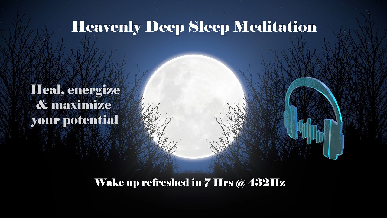 Celestial Healing: 7-Hour 432Hz Sleep | Galactic Harmony & Rest