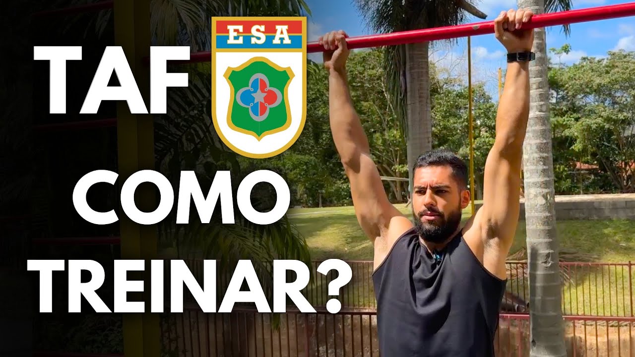 Passo a passo para treinar para o TAF da ESA