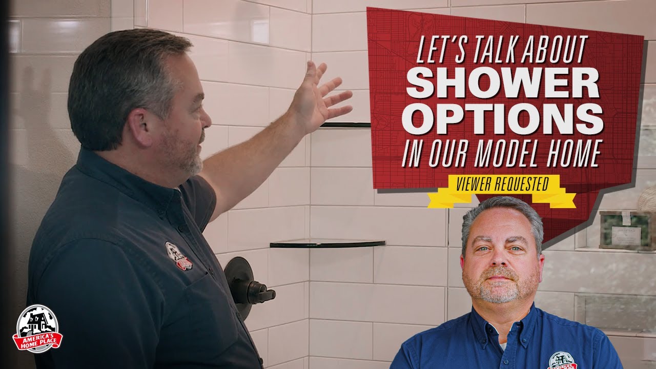 Shower Options & Customizations in the Union Model Home | Blairsville, Georgia (Viewer Requested)